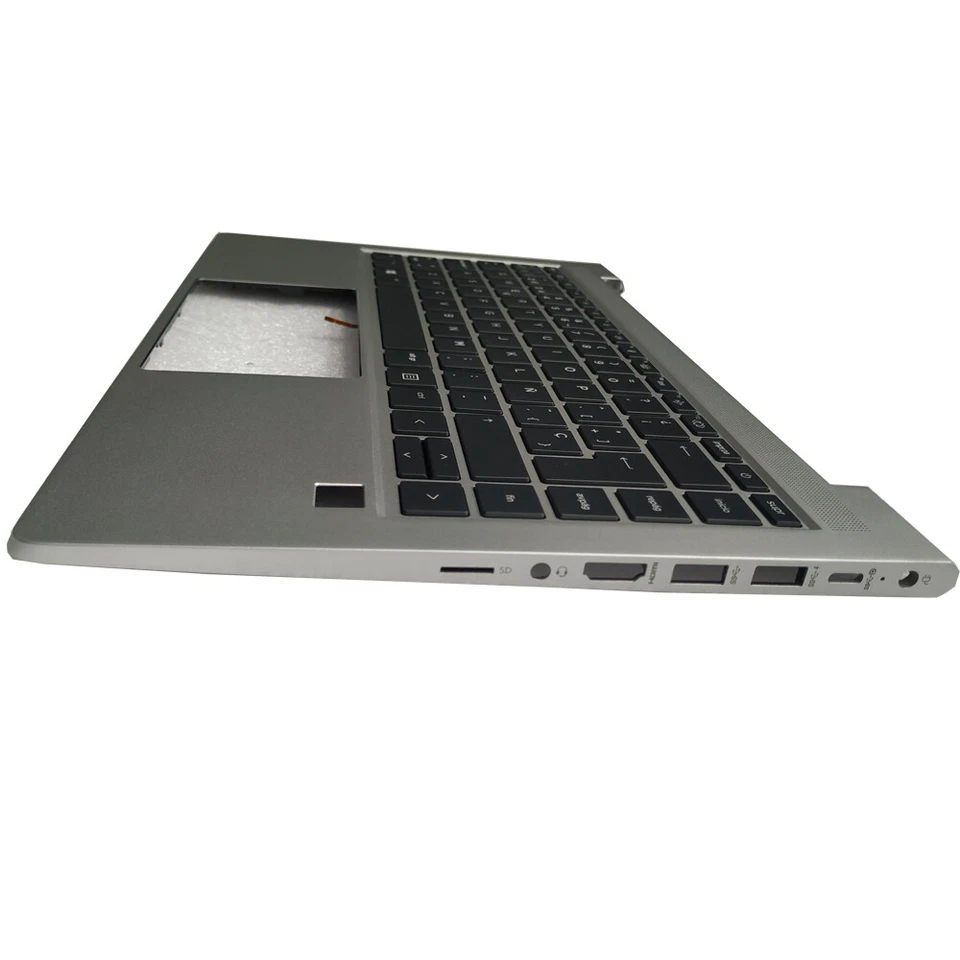 便携式电脑 西班牙语/拉丁语 键盘 适用于惠普 ProBook 440 G8 445 G8 Upper Palmrest 保护套 — 第 2/4 张图片