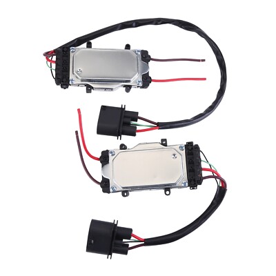 L+R Paar Steuermodul Lüfter Gebläserregelmodul Für AUDI A6 4F C6 4F0910501 Vorne