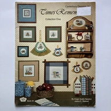 Canterbury Designs Times Remembered Collection One Cross Book 26 Stitch Pattern