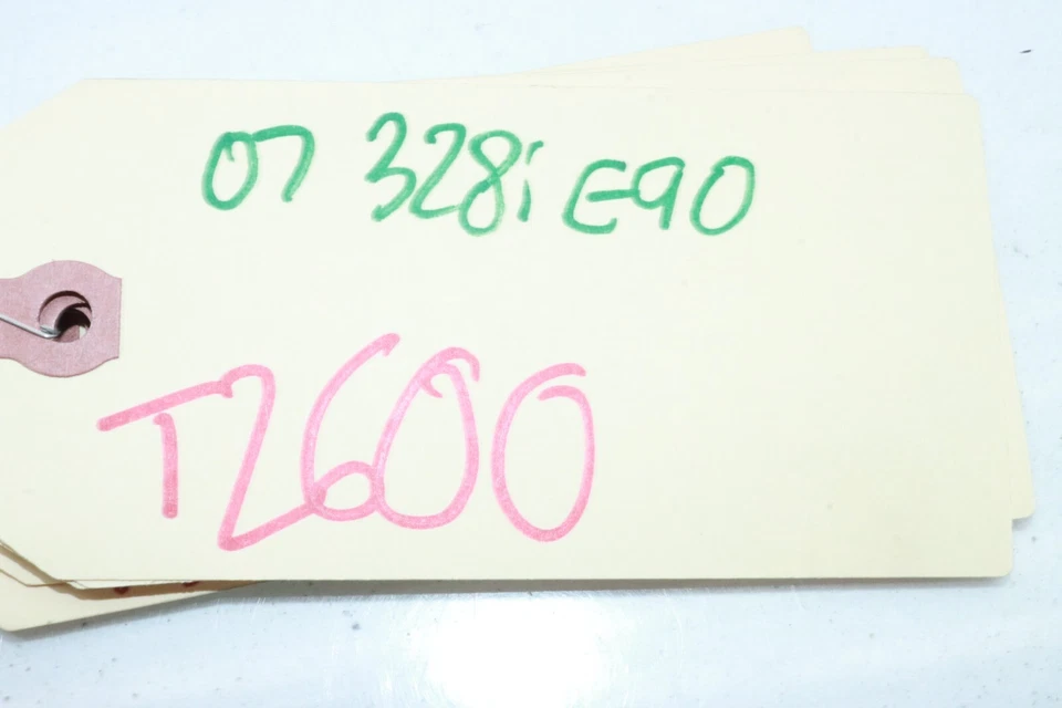 06-11 BMW E90 328I SEDAN CENTER CONSOLE REAR HVAC AC AIR VENT DUCT TAN T2600 - Image 2 of 4