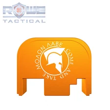 Rowe Tactical Rear Slide Cover Plate for Glock Gen 1-4 - Copper - Molan Labe III