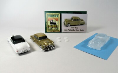 New! SMC-814 1953 Packard 4 Door Sedan HO-1/87th Scale Clear Resin Kit 