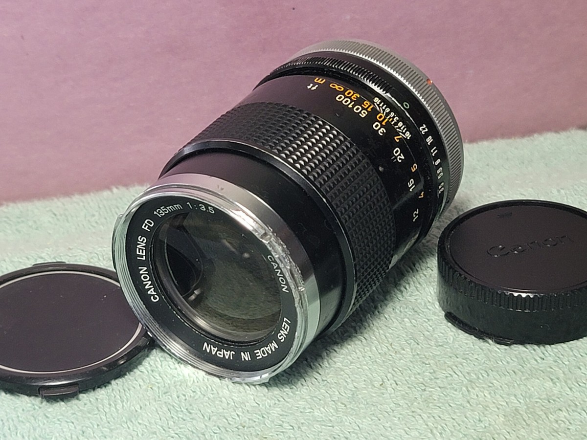 Canon FD 135mm Manual Focus Lens FD mount #39182