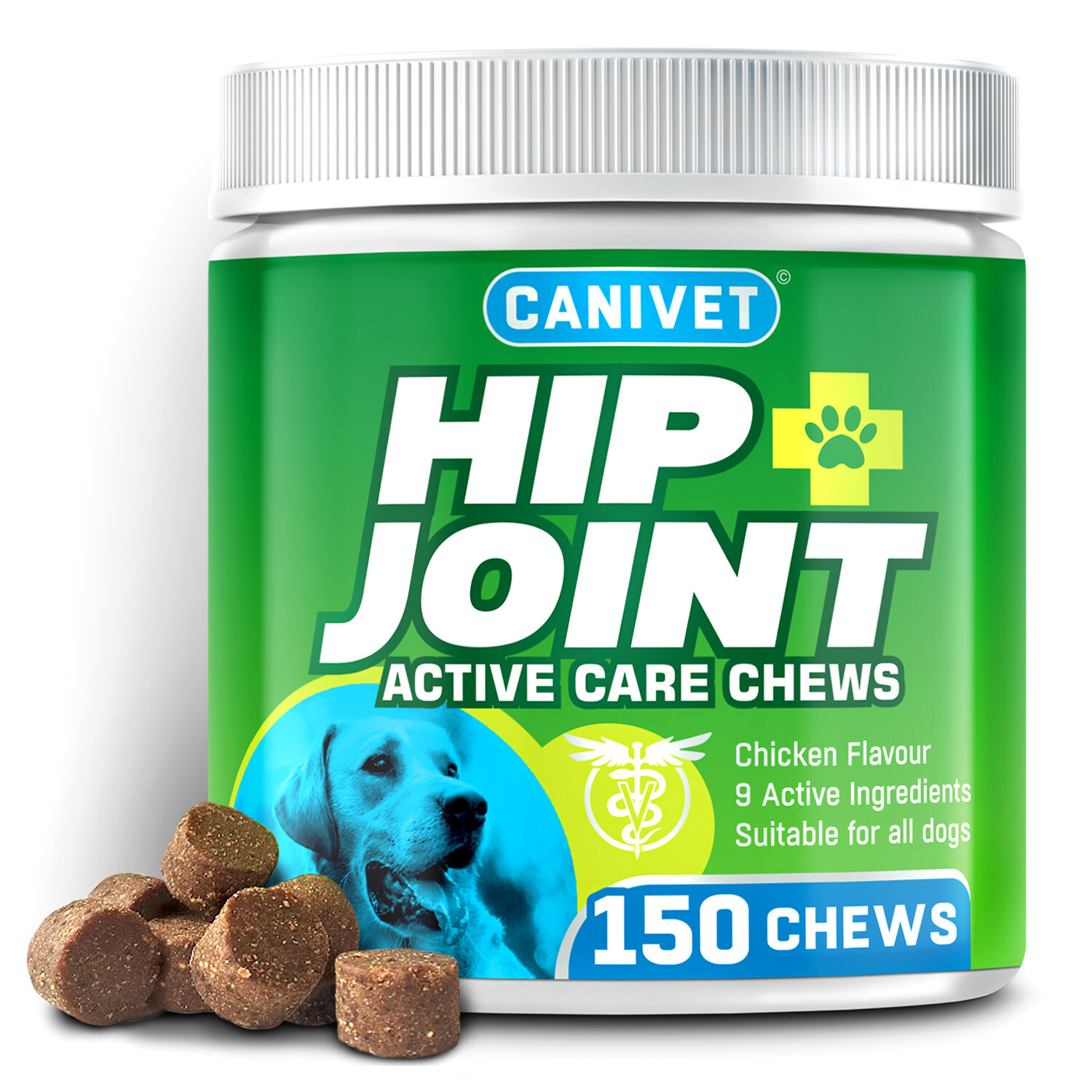 CANIVET Flexible Joint CHEWS for Dogs - High Strength Joint Care Supplement