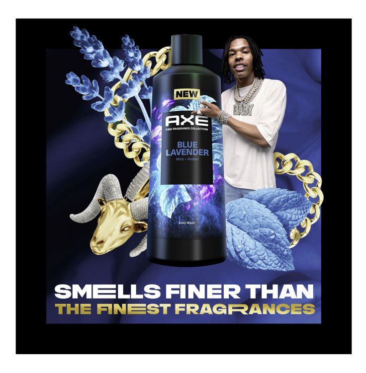 Blue Lavender Shower Axe Blue Body Wash Fine Fragrance Best