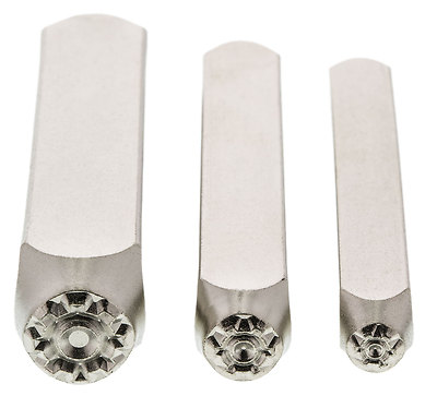 Gear Pattern Stamp Design Stamp, Gears (4,6,9.5mm) | eBay