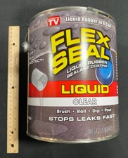 Phil Swift's Flex Seal Liquid Clear 3.79 Liter Can New Sealed NH