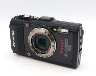 Olympus Stylus Tough TG-3 16.0MP Digital Camera - Black for sale