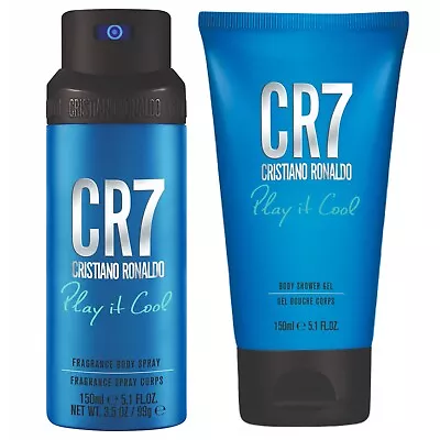 Cristiano Ronaldo Play It Cool Set Shower Gel 150ml + Bodyspray 150ml