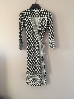 dvf wrap dress ebay