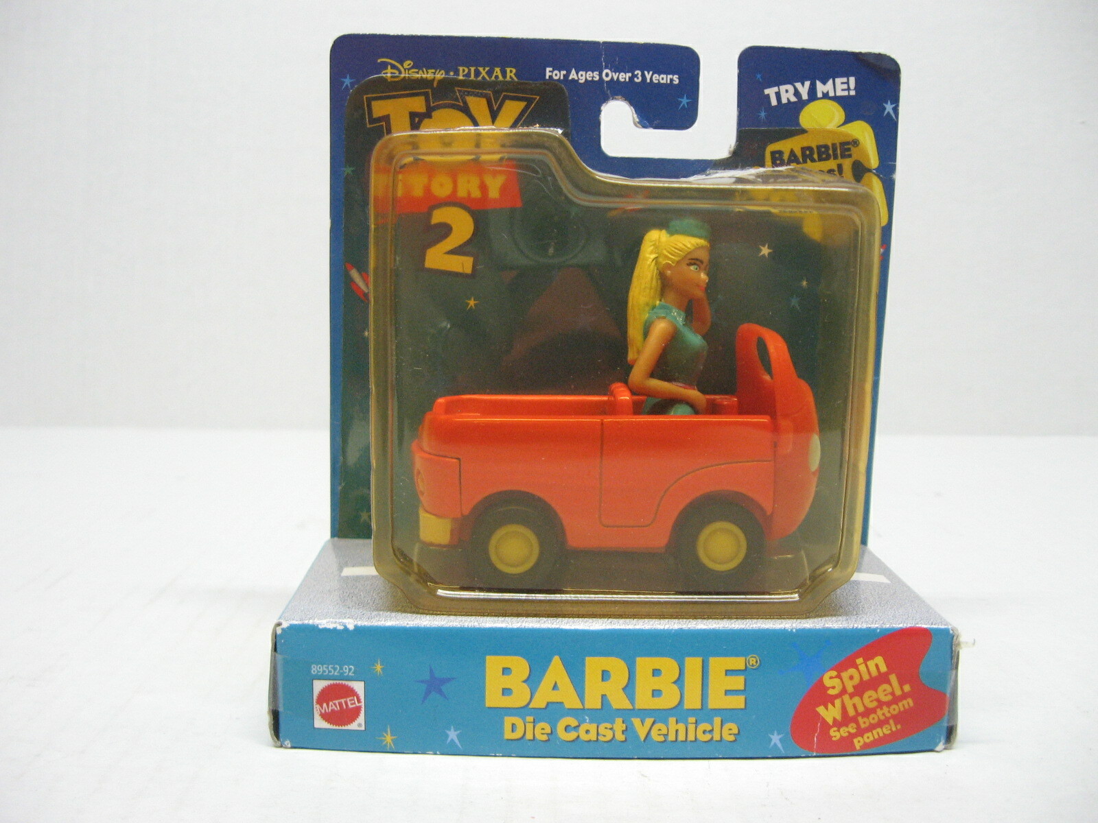 Disney Toy Story 2 Barbie Die Cast Vehicle - Pixar - Mattel #89552-92