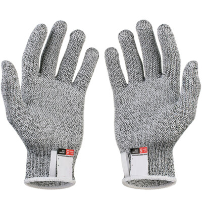 #ad 2 pairs Anti cut Gloves Safety Cut Proof Stab Resistant Kitchen Butcher Cut Resi $14.50