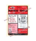 outdoor hanging home decor online 1963 Thorsen Metric Tools metal tin sign