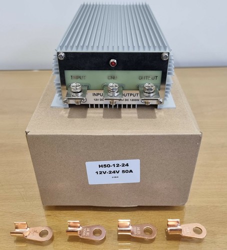NEW STEP UP 12V TO 24V 50A 1200W DC DC CONVERTER VOLTAGE REGULATOR CAR BUS TRUCK - Picture 8 of 10