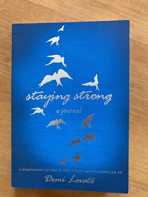 Staying Strong A Journal by Demi Lovato (2014, Trade Paperback) Companion
