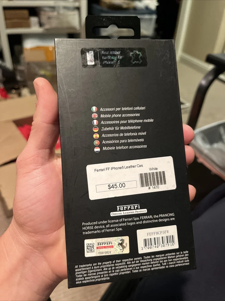 NUEVO CG Mobile / Apple iPhone 5 - Estuche Scuderia Ferrari Coches de Carreras Foto 2 de 2