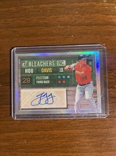 2019 Panini Donruss Bleachers JD Davis Auto