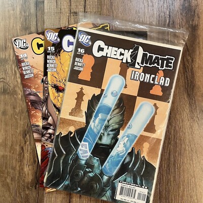 CHECKMATE #14-16 August 2007 Comic Book Lot Of 3