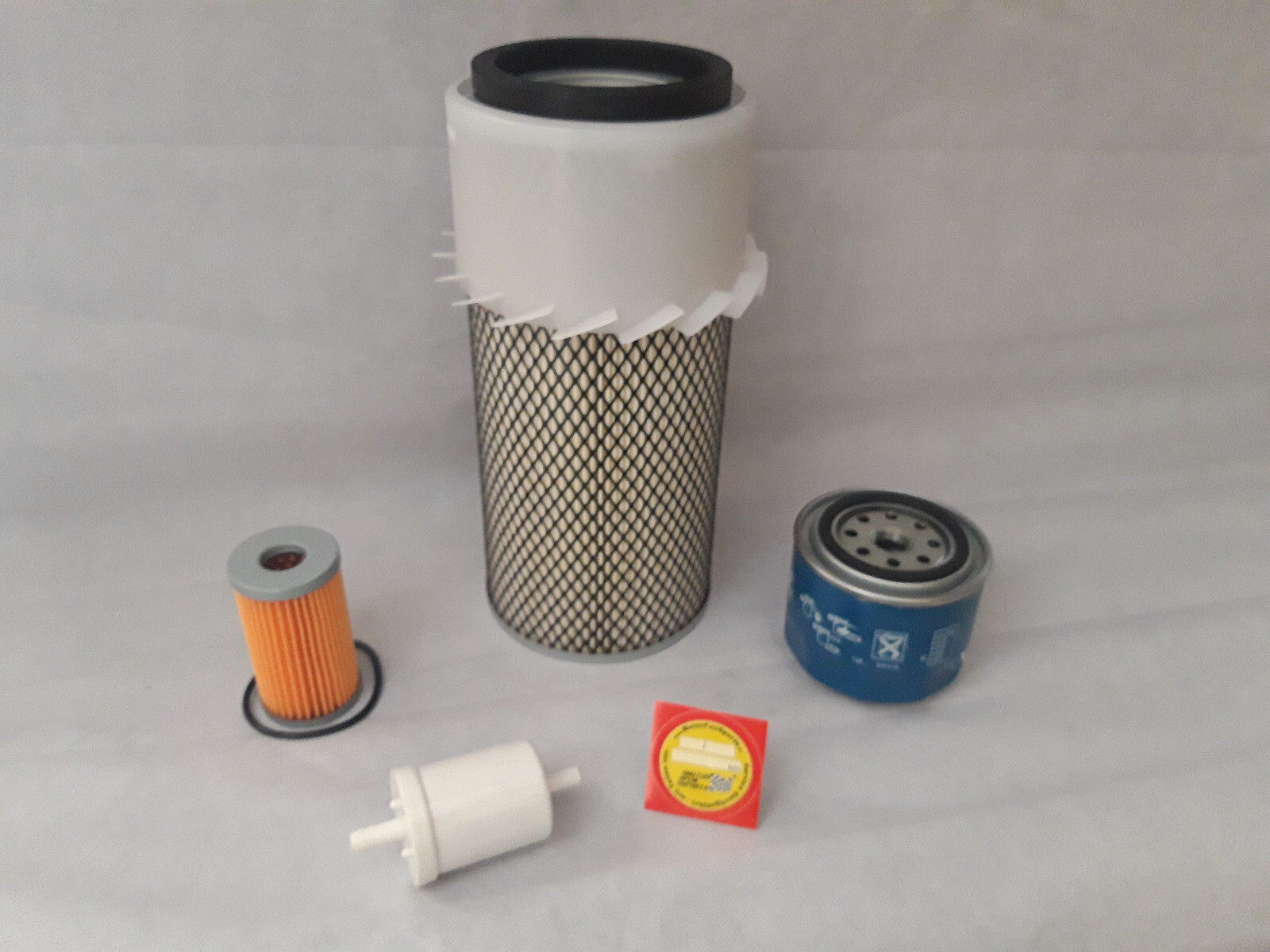 Filter Set (small) suitable for Kubota KH 191 with engine S2800D