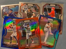 2021 Panini Prizm Baseball Vet/Rookie/Parallel/Base PICK YOUR PLAYER