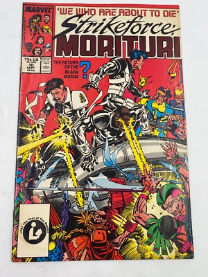 StrikeForce: Morituri #10 (1987) Marvel Comics