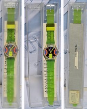 Swatch Orologio Stream  GK146 d'Epoca 1992 Nuovo Originale GK 146 con Cofanetto