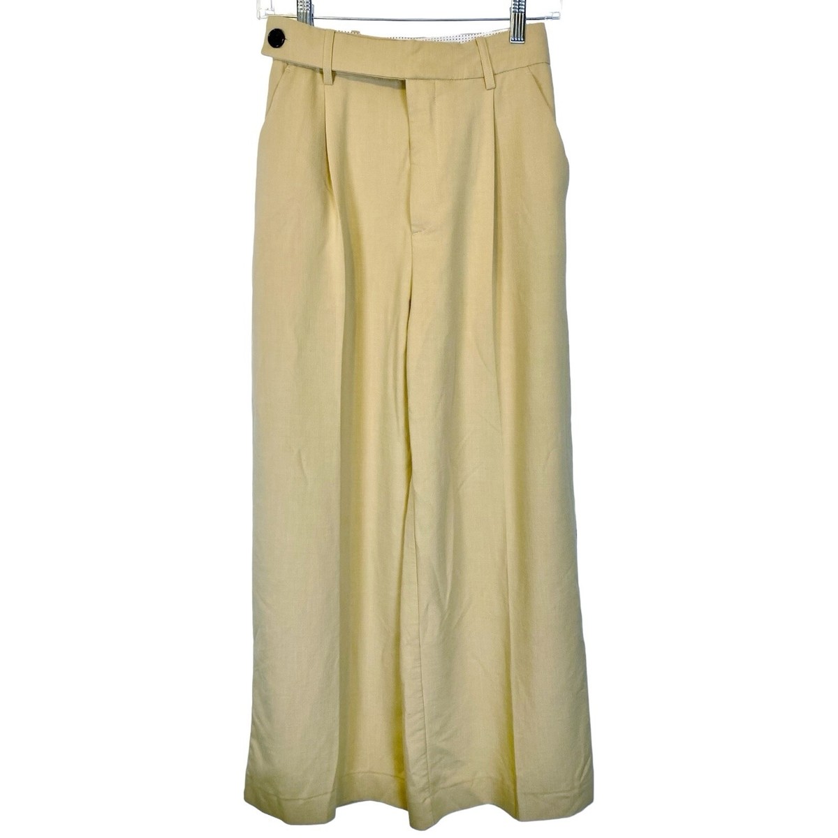 ZARA  Wide Leg High Waisted Dress Pants  Size X-Small