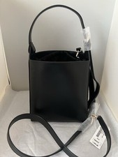 70  %off !. APC Virginie small 100% Calf leather shoulder bag. Black. RRP £540