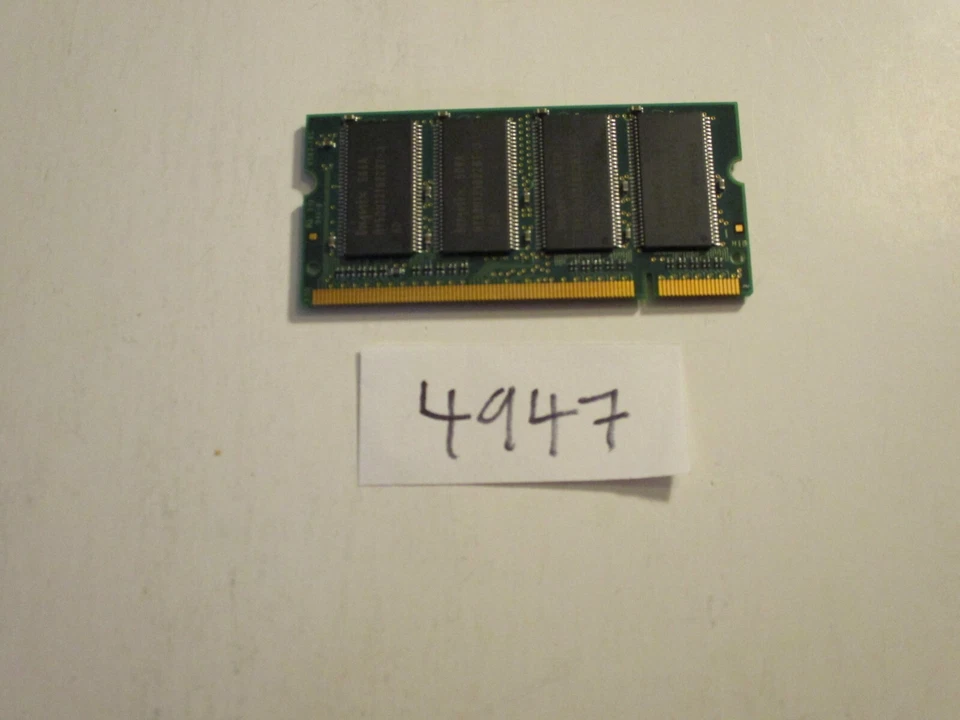 Hynix 512Mb 333Mhz PC2700 200pin DDR1 SODIMM laptop memory RAM (4947) - Image 2 of 2