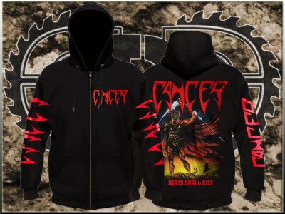 CANCER - Death Shall Rise HSW Zip NEW, Old School Death Metal, CANNIBAL CORPSE