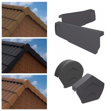 Dry Verge Universally Handed Fast Fit System for Gable Apex Roof Tiles