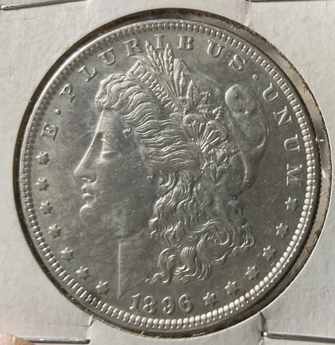 1896 Morgan Silver Dollar Philadelphia BU