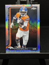 2025 Troy Franklin Topps Chrome Lightboard Refractor SSP #91