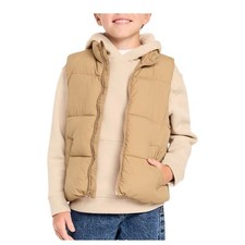 Old Navy Kids Boy Water-Resistant Quilted Puffer Vest Zip Front Fall Size XS 5