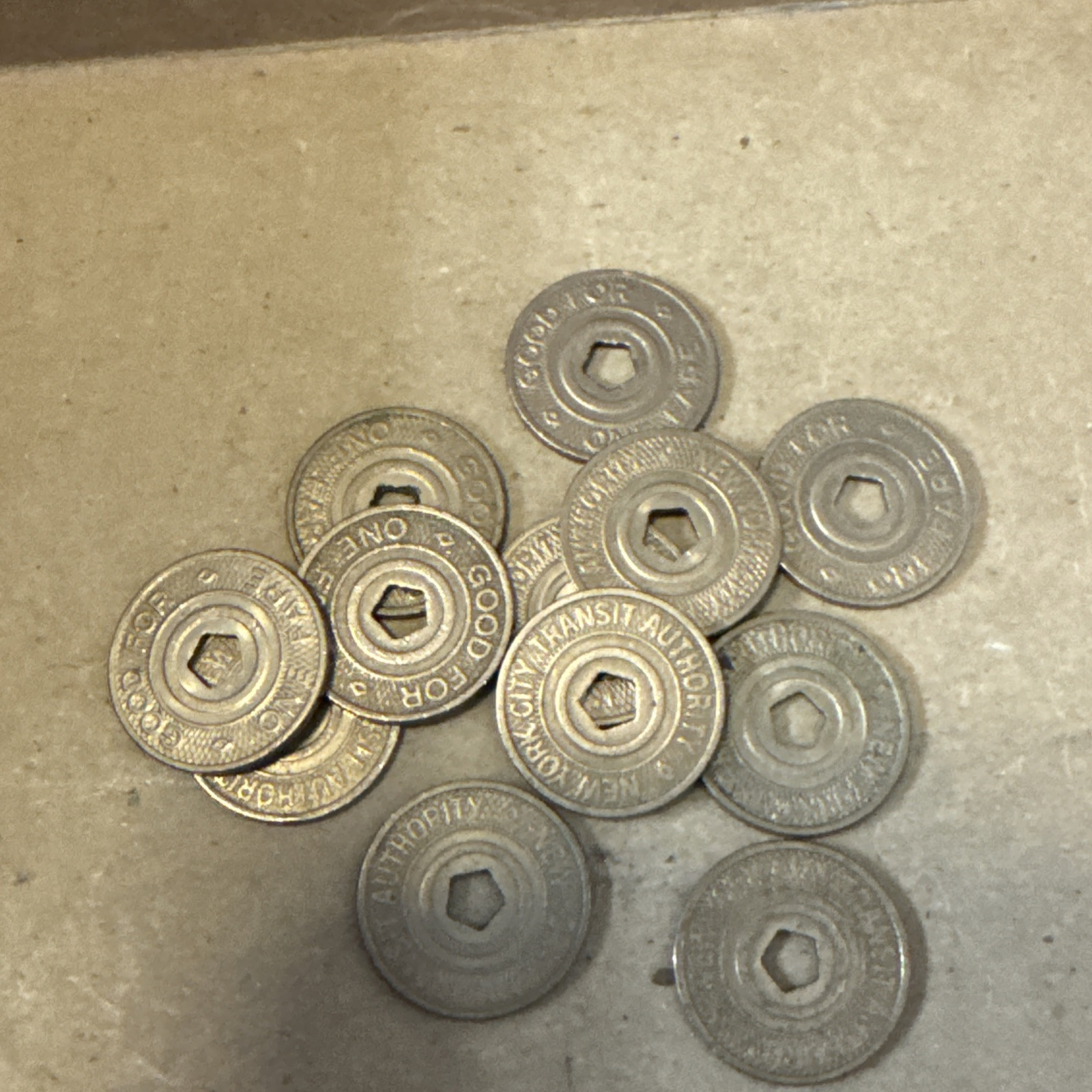 1995-2003 New York City NYC Subway Token Sz Of 25c - 1 Token Five Boroughs