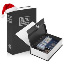 Diversion Book Safe with Key Lock, Secret Met...