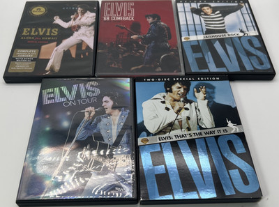 Lot of ELVIS PRESLEY DVD - Aloha From Hawaii Special Edition 68' Comeback