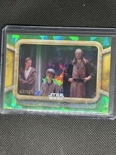 2024 Topps Chrome Sapphire Star Wars Phantom Menace Rebellious Qui-Gon Jinn /99