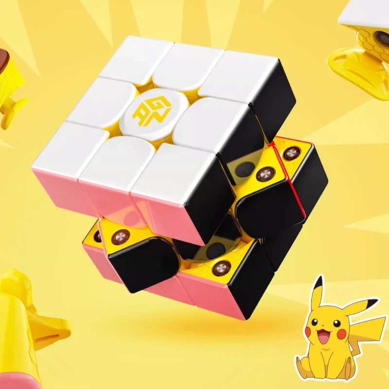 GAN356Me NEW GAN356 Me Pokémon Series Magic Cube - Pikachu Version. - Image 2 of 4