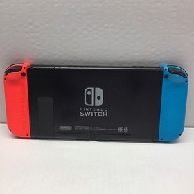 Nintendo Switch HAC-001(-01) Red/Blue Joy-Con Tested Working Console