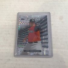 2013 Topps Finest Refractor Jose Fernandez #59 Rookie RC Marlins Investment Mint