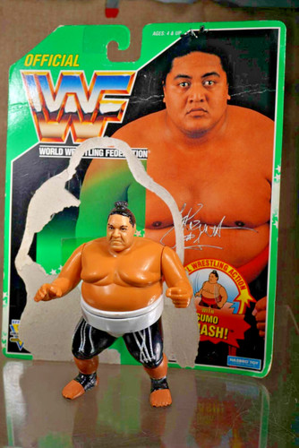 1994 Hasbro WWF Series 11 Yokozuna Action Figure +...