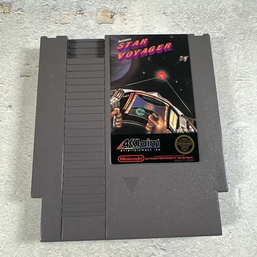 Star Voyager (Nintendo Entertainment System NES, 1987) Authentic Cart