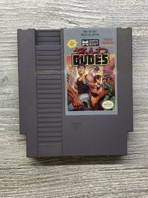 Bad Dudes Nintendo Entertainment System NES - Authentic w/Manual! Tested Working