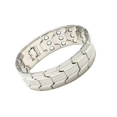 Pure Copper Bracelet 3500 Gauss Magnetic Therapy Strong Healing with Regulator