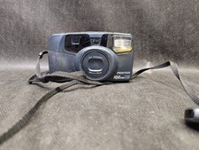 Pentax IQZoom 115-S 38-115mm 35mm Film Point Shoot W/ Remote Untested