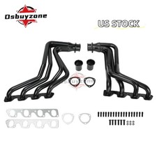 Black Header For 77-79 Ford F150f250f350 4wd 351-400 Ci V8 Exhaust Manifold Us