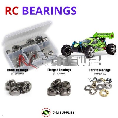 RCScrewZ Metal Shielded Bearings rcr031b for RedCat Tornado S30 4WD 1/10 | KIT