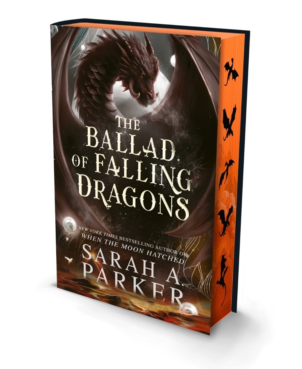 The Ballad of Falling Dragons Signed Exclusive Sarah A Parker Waterstones NEW
