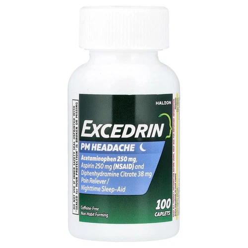 PM Headache, 100 Caplets
